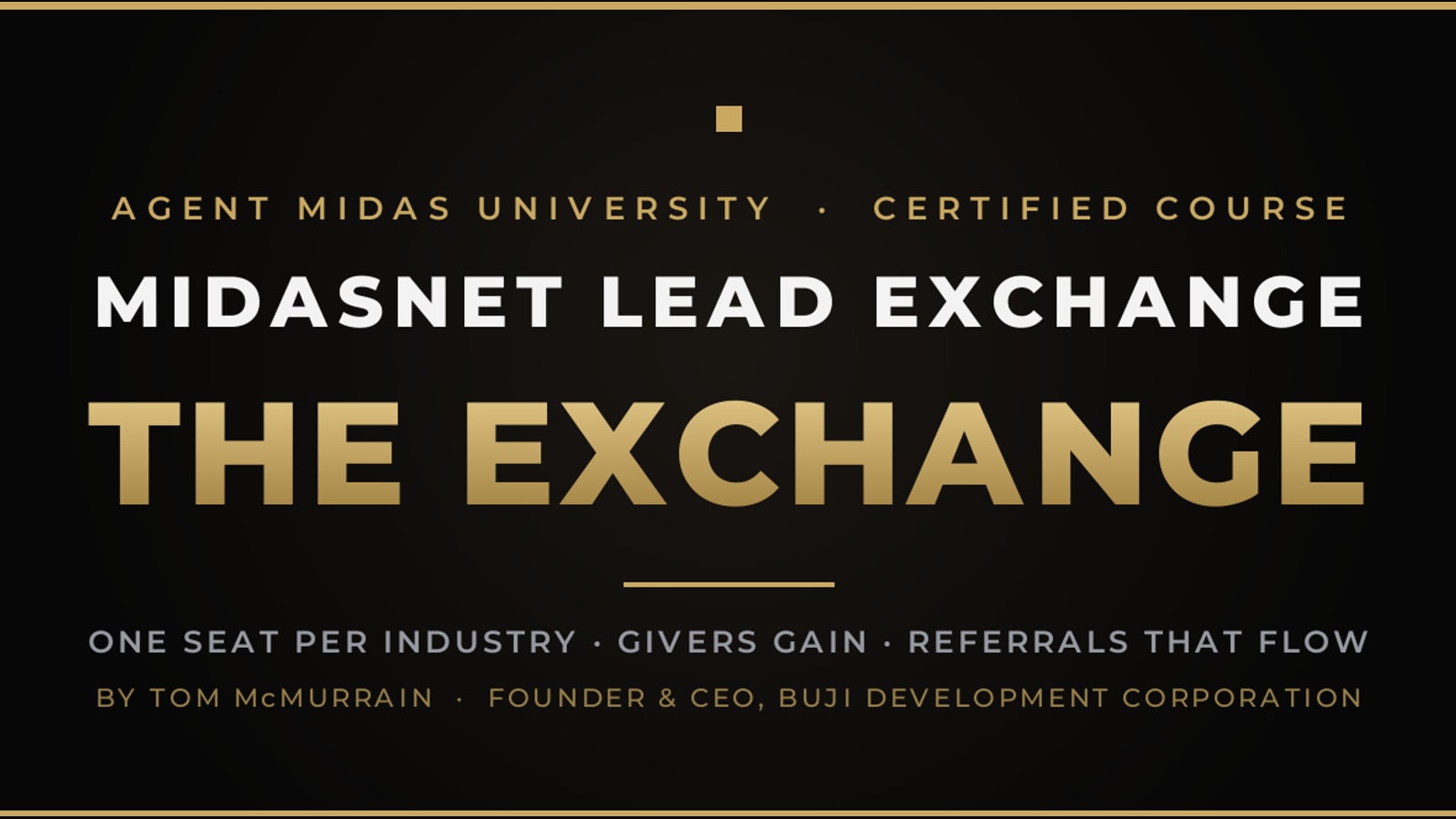 THE MIDAS EXCHANGE PLAYBOOK